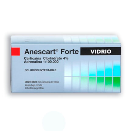 anescart forte vidrio