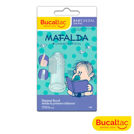 Bucal Tac Baby Dedal Mafalda para Bebés Silicona