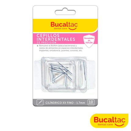 BUCAL TAC Cepillo Interdental - Cilíndrico Fino 1.7 mm por 10 u.