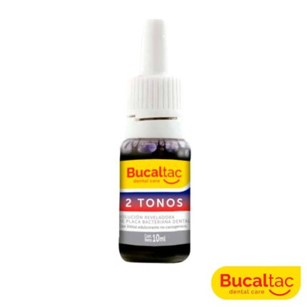 Bucal Tac Dos Tonos Solución Reveladora de Placa