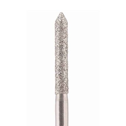 Piedra Diamante Cilíndrica Extremo Cónico Microdont