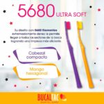 Bucal Tac 5680 Cepillo Dental Ultra Suave + Capuchón - Imagen 2