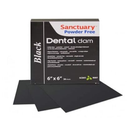 Goma Dique Negra 6X6 Caja por 36 u Sanctuary