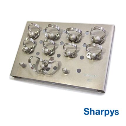 Sharpys Kit Clamps Rubber Dam Sin Aletas