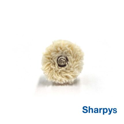 Sharpys Cepillo Disco Rueda de Algodón Montado 5 u