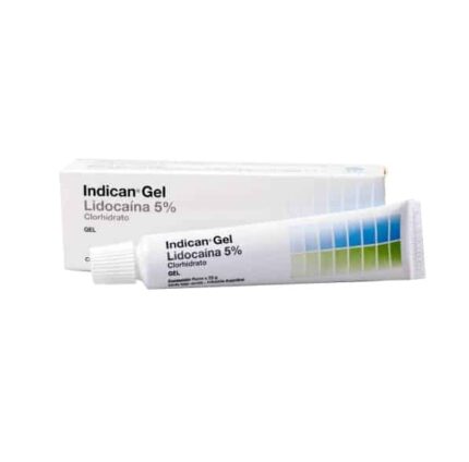 Anestesia Indican Gel 5% Pomo 20 g Sidus
