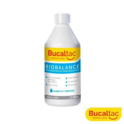 BUCAL TAC Biobalance para Boca Seca – Enjuague Bucal 480 mL