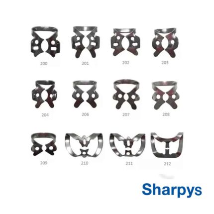 clamps con aletas por unidad marca sharpys