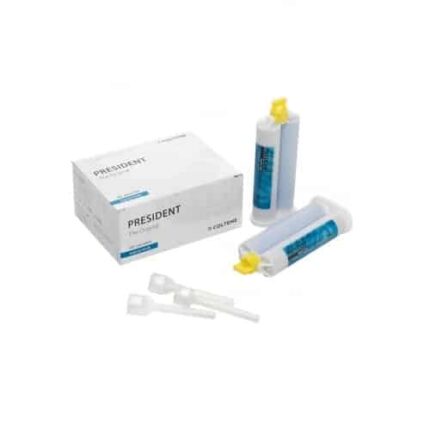 President Regular Body Cartuchos 2 x 50 mL Puntas Coltene