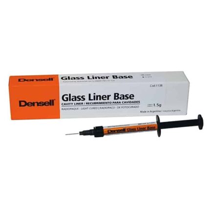 Glass Liner Base Cavitaria Foto Jeringa 1.5 g Densell
