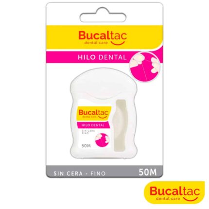 Bucal Tac Hilo Dental sin Cera Fino 50 m