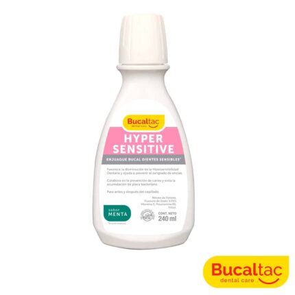 BUCALTAC Hypersensitive Bucal Enjuague para Dientes Sensibles 240 mL