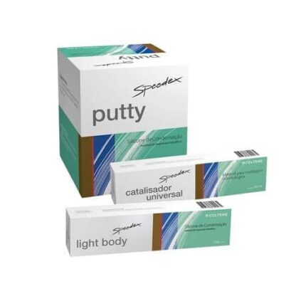 Kit Silicona Speedex Putty + Silicona Light + Activador Coltene