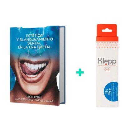 Libro Sergio Kohen + Klepp Whitening Menta Alineadores 11%