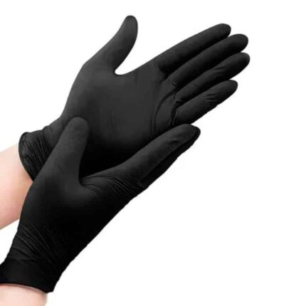 Guantes de Nitrilo Negro 100 u Tulyps