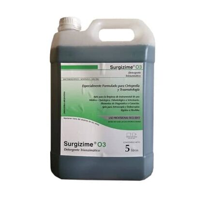 Detergente Trienzimático O3 5 L. Surgizime