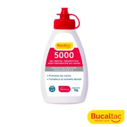 BUCAL TAC 5000 Gel Flúor Ph 5.6 1% 70 g