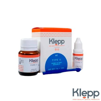 Klepp Ionómero Tipo II Vitreo 15 g + 10 mL