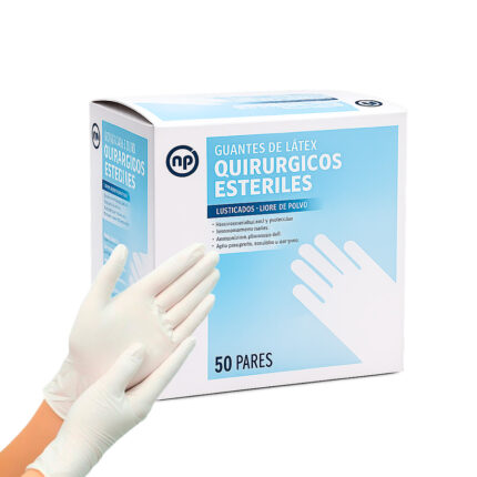 guantes quirurgicos 50 pares