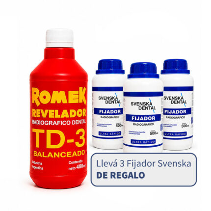 Combo Revelador + 3 Fijador Svenska 500 mL DE REGALO