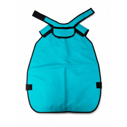 delantal maternidad verde